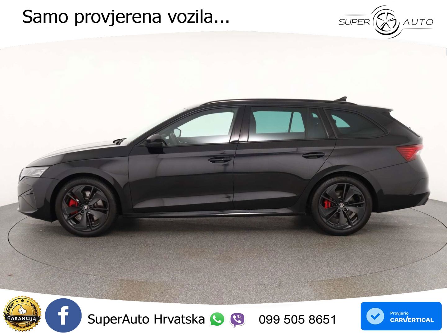 Škoda Octavia Combi RS 2.0 TSI (265 KS) DSG LED+GR SJED+ACC