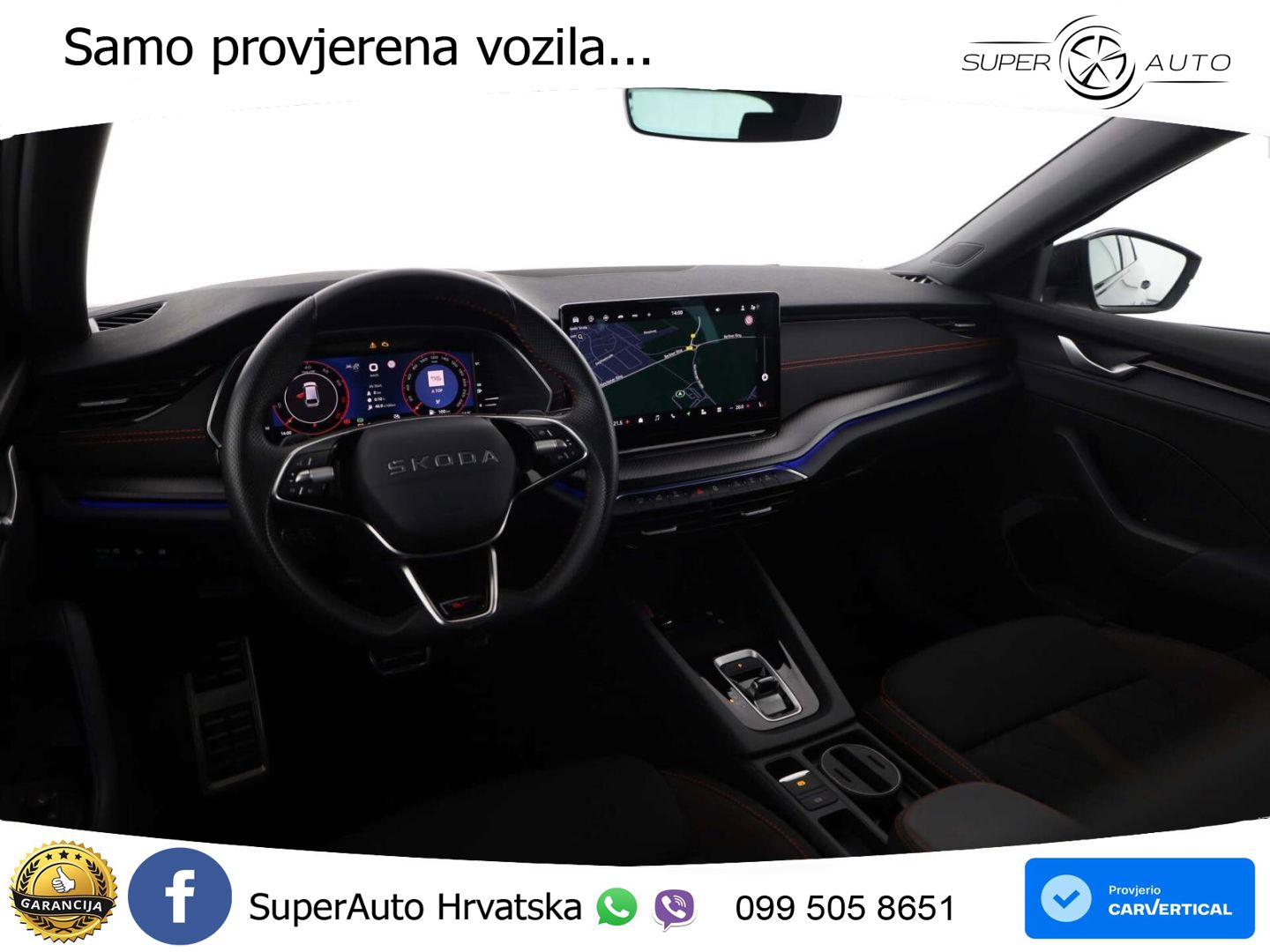 Škoda Octavia Combi RS 2.0 TSI (265 KS) DSG LED+GR SJED+ACC