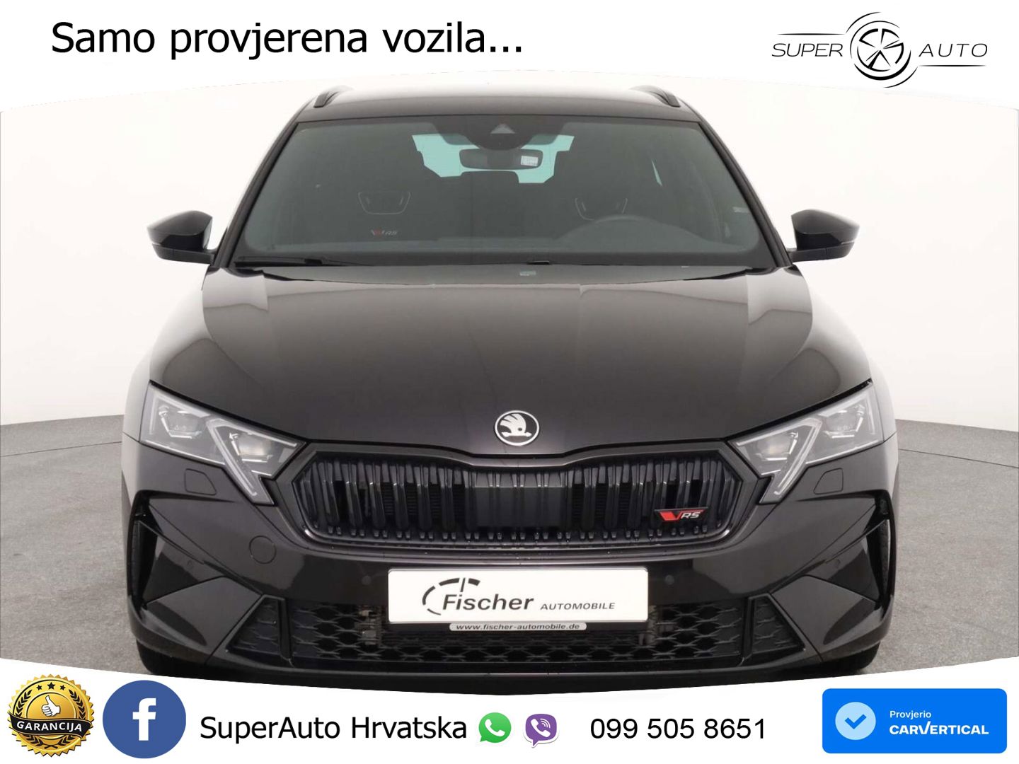 Škoda Octavia Combi RS 2.0 TSI (265 KS) DSG LED+GR SJED+ACC