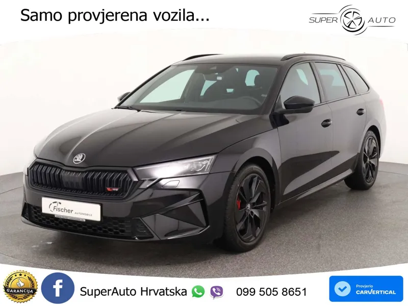 Škoda Octavia Combi RS 2.0 TSI (265 KS) DSG LED+GR SJED+ACC