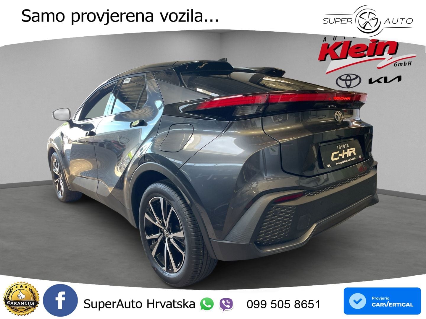 Toyota C-HR 1.8 (140 KS) Hybrid e-CVT Teamplayer LED+GR SJED+ACC