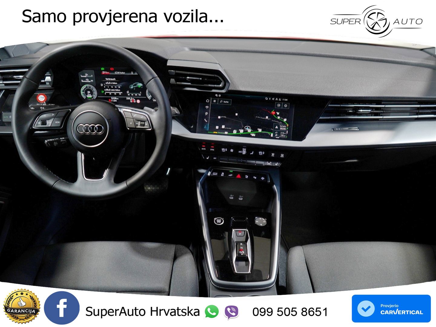 Audi A3 Sportback 40 TFSI e (204 KS) Plug-in Hybrid S tronic advanced LED+GR SJED+ACC