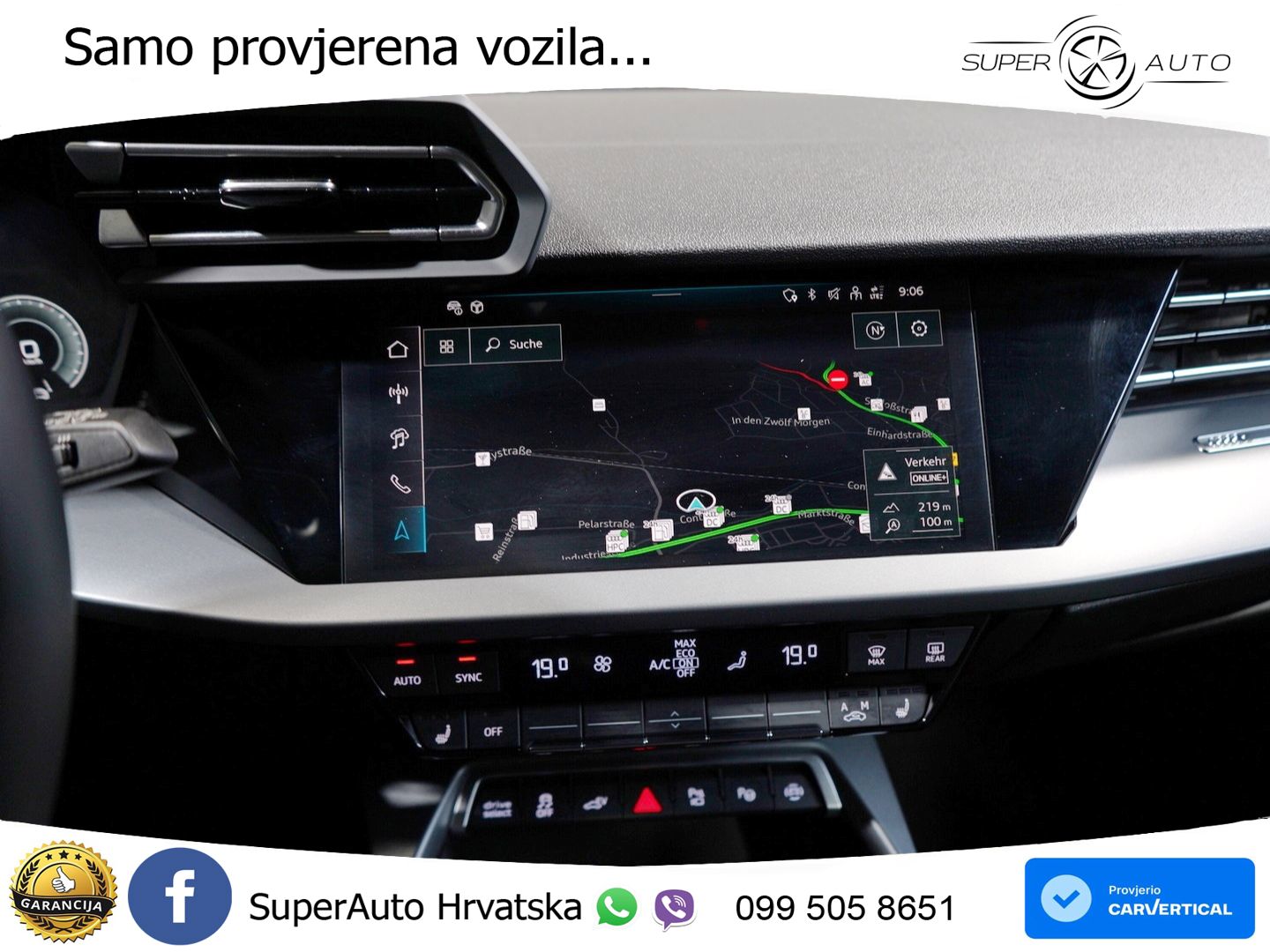 Audi A3 Sportback 40 TFSI e (204 KS) Plug-in Hybrid S tronic advanced LED+GR SJED+ACC