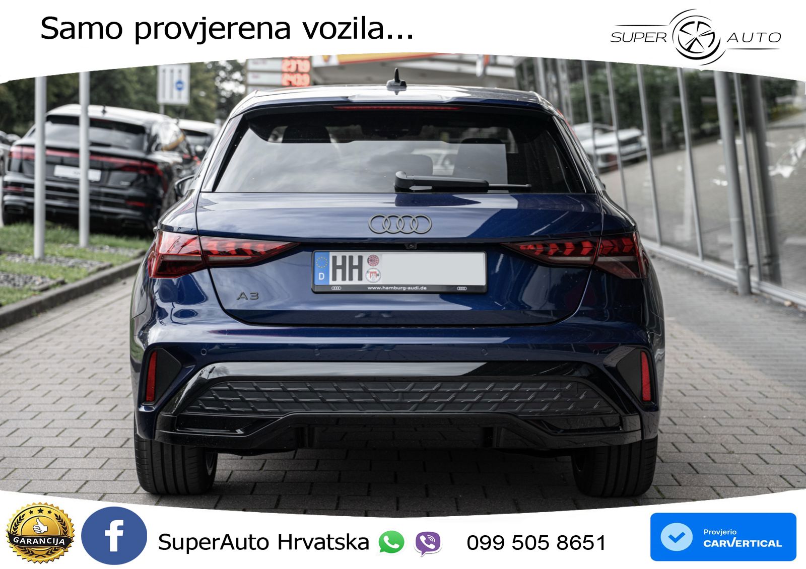 Audi A3 45 TFSIe (272 KS) S tronic S line LED+GR SJED+ACC