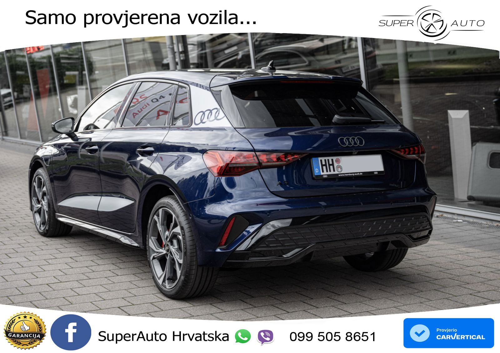 Audi A3 45 TFSIe (272 KS) S tronic S line LED+GR SJED+ACC