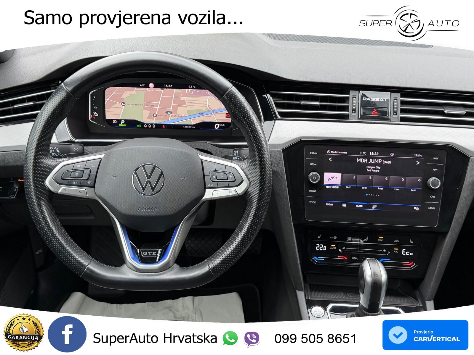 Volkswagen Passat Variant GTE 1.4 TSI (218 KS) DSG LED+GR SJED+ACC
