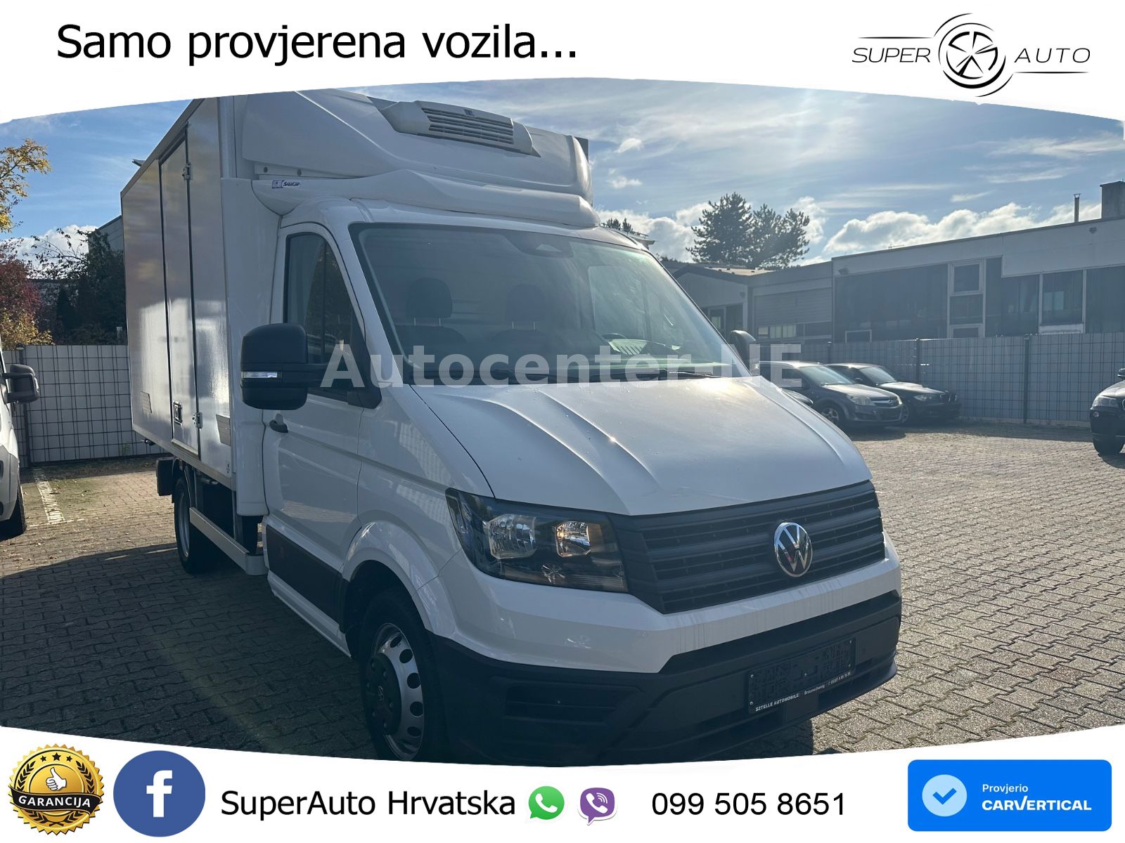 Volkswagen Crafter Pritsche 50/Kühlkoffer MR 2,0 TDi 163 KS