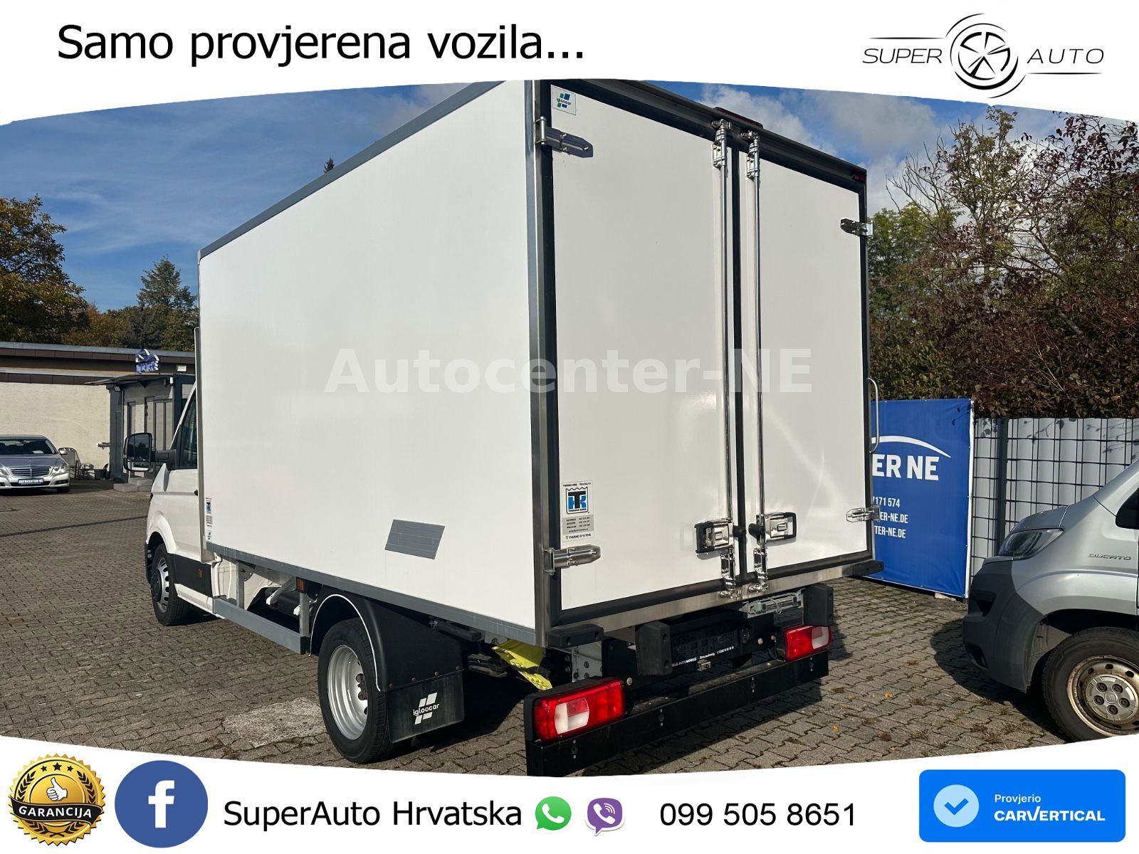 Volkswagen Crafter Pritsche 50/Kühlkoffer MR 2,0 TDi 163 KS