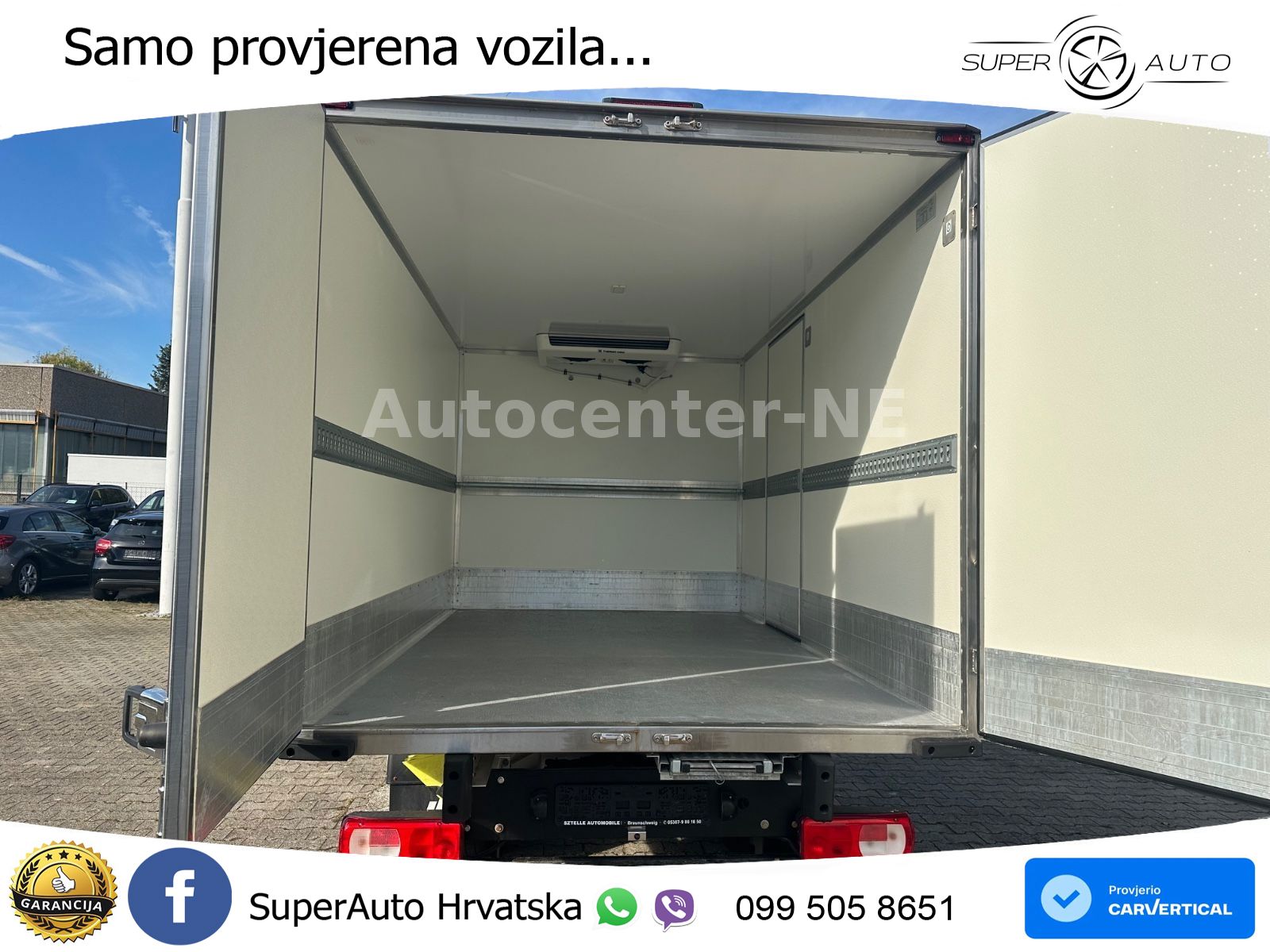 Volkswagen Crafter Pritsche 50/Kühlkoffer MR 2,0 TDi 163 KS