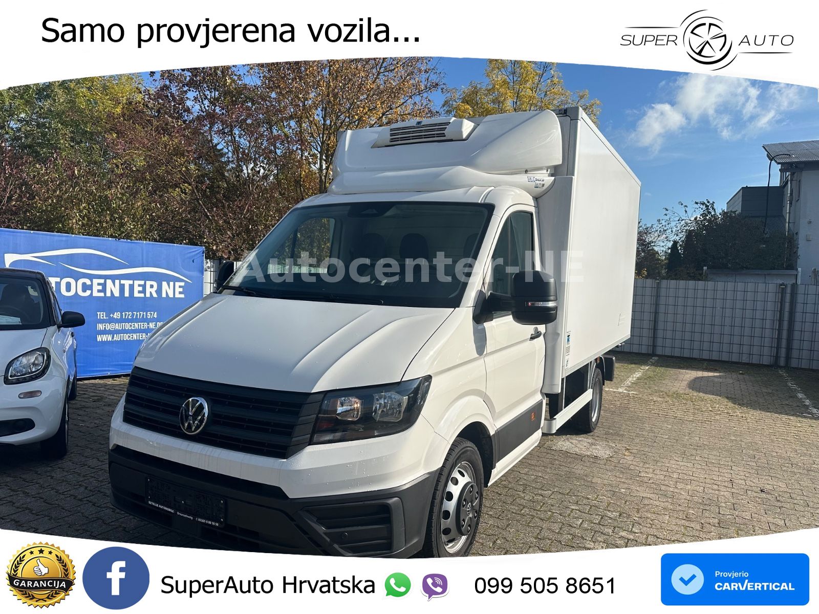 Volkswagen Crafter Pritsche 50/Kühlkoffer MR 2,0 TDi 163 KS