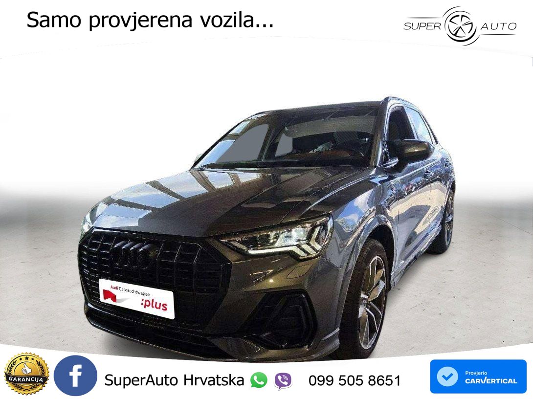 Audi Q3 40 TDI (200 KS) quattro S tronic S line LED+GR SJED+ACC