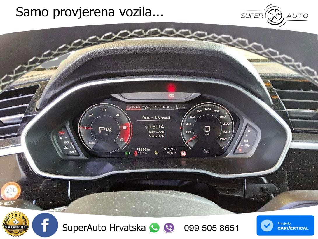 Audi Q3 40 TDI (200 KS) quattro S tronic S line LED+GR SJED+ACC