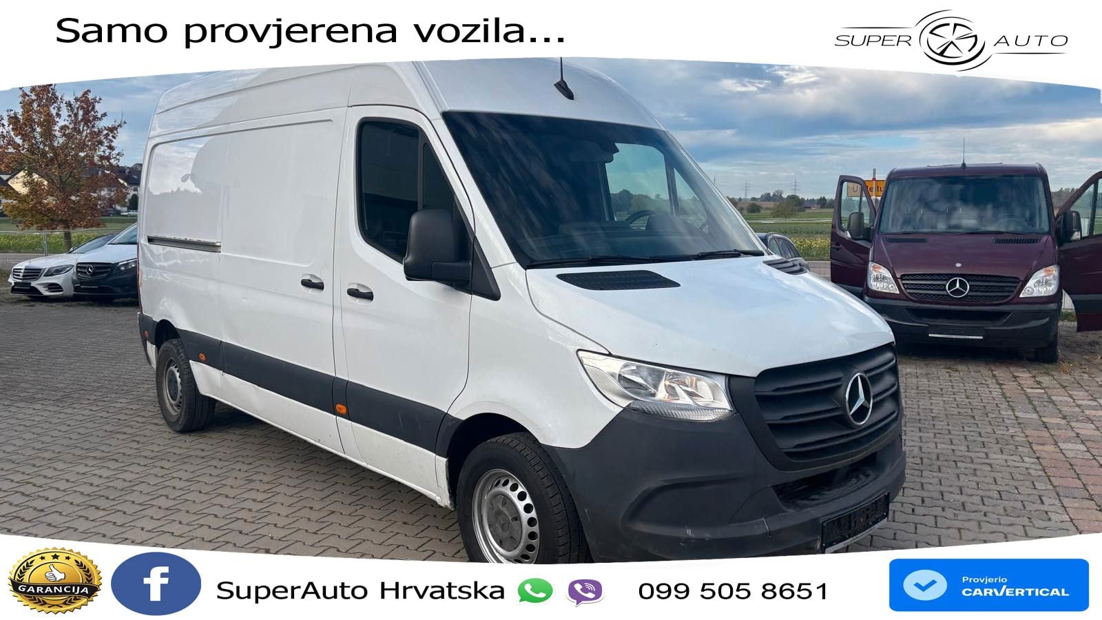 Mercedes-Benz Sprinter III Kasten 211 CDI L2H2 AHK KLIMA KAME 114 KS