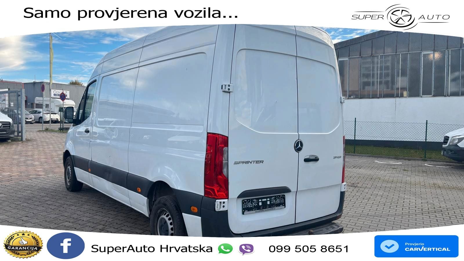 Mercedes-Benz Sprinter III Kasten 211 CDI L2H2 AHK KLIMA KAME 114 KS