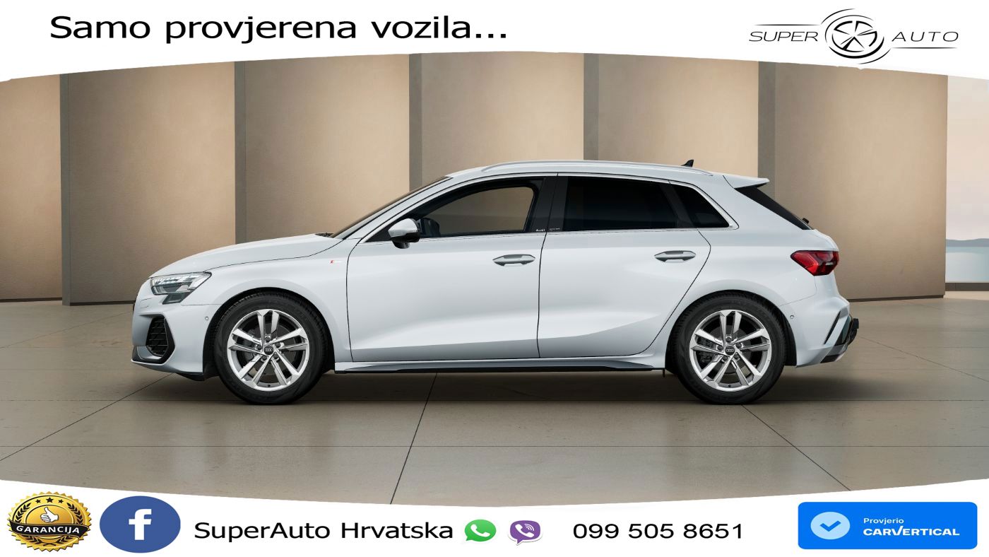 Audi A3 30 TFSI (116 KS) S line LED+GR SJED+ACC