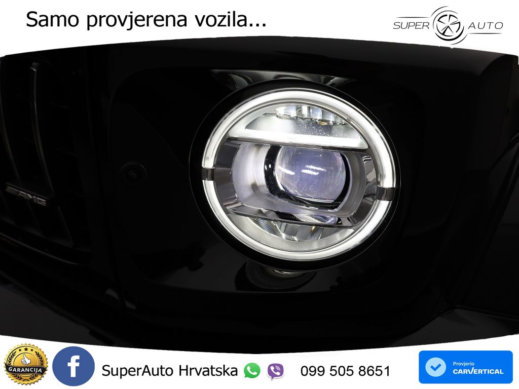 Mercedes AMG G 63 Long V8 (585 KS) 4MATIC 9G-TRONIC AMG SPEEDSHIFT TCT Superior LED+GR SJED+ACC