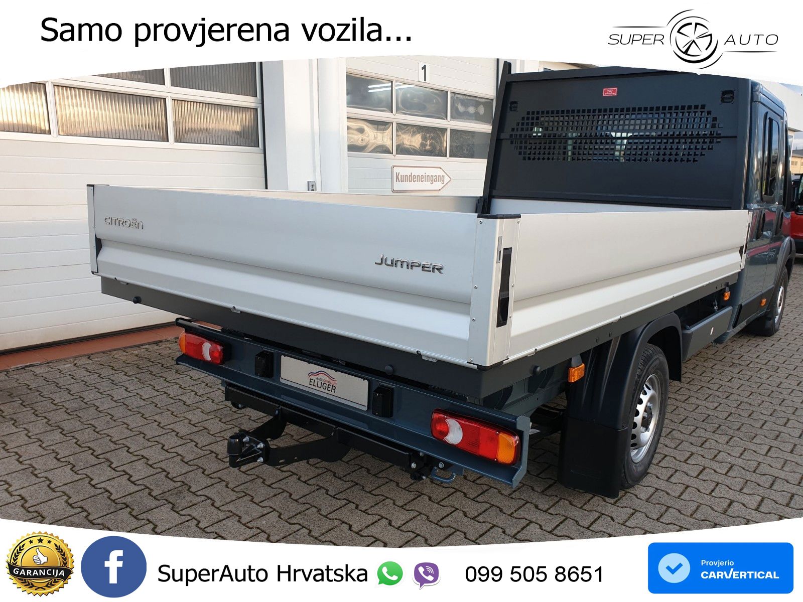 Citroën Jumper Pr. Doka. 35 L4 Heavy Diesel 180 179 KS