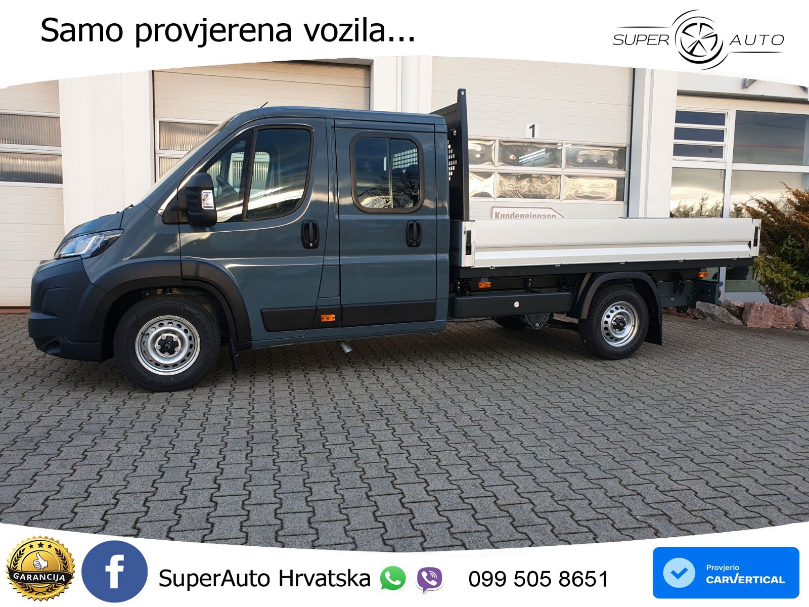 Citroën Jumper Pr. Doka. 35 L4 Heavy Diesel 180 179 KS