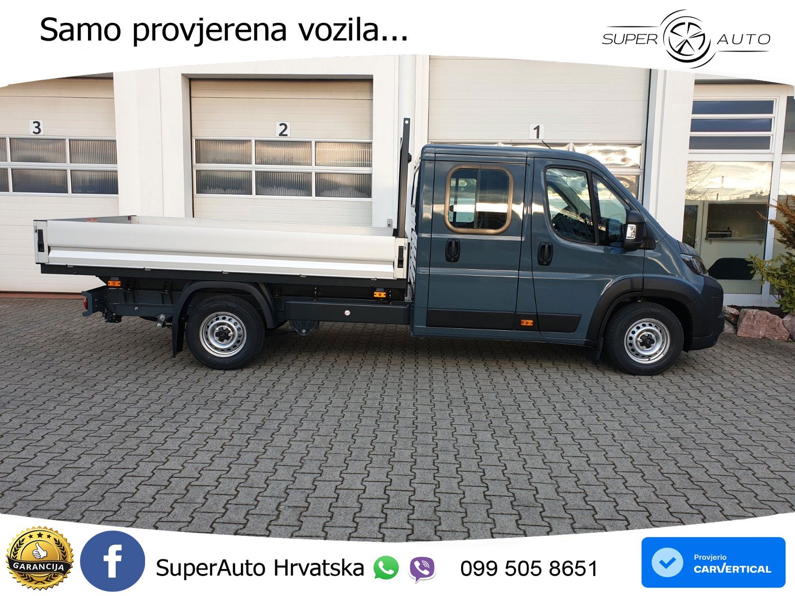 Citroën Jumper Pr. Doka. 35 L4 Heavy Diesel 180 179 KS