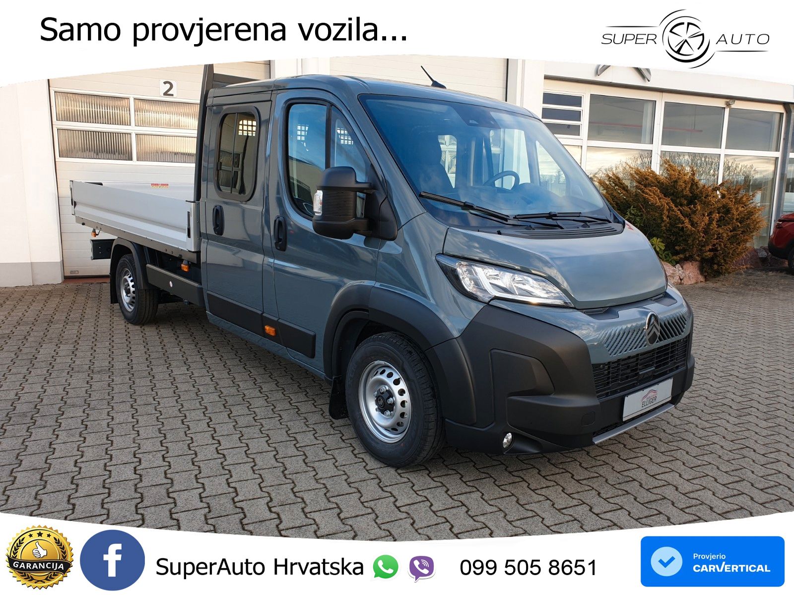 Citroën Jumper Pr. Doka. 35 L4 Heavy Diesel 180 179 KS