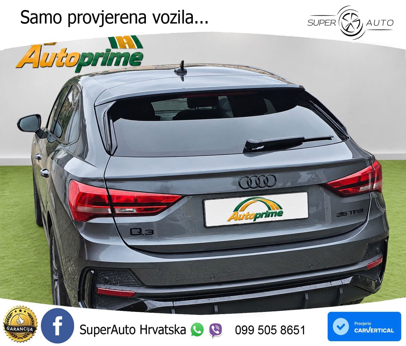 Audi Q3 35 TFSI (150 KS) S tronic S line LED+GR SJED+ACC