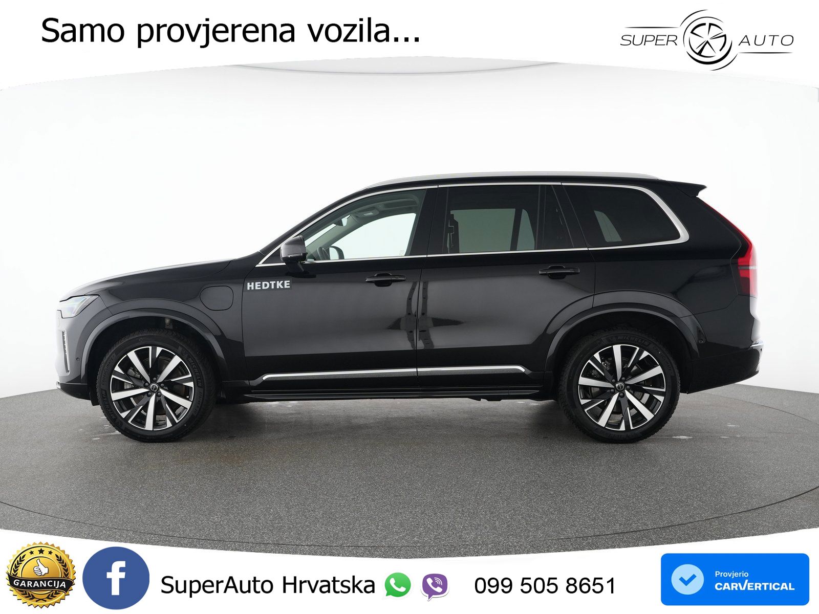 Volvo XC90 2.0 T8 AWD Automatic ACC+HEAD+4xGR SJED+360+PANO