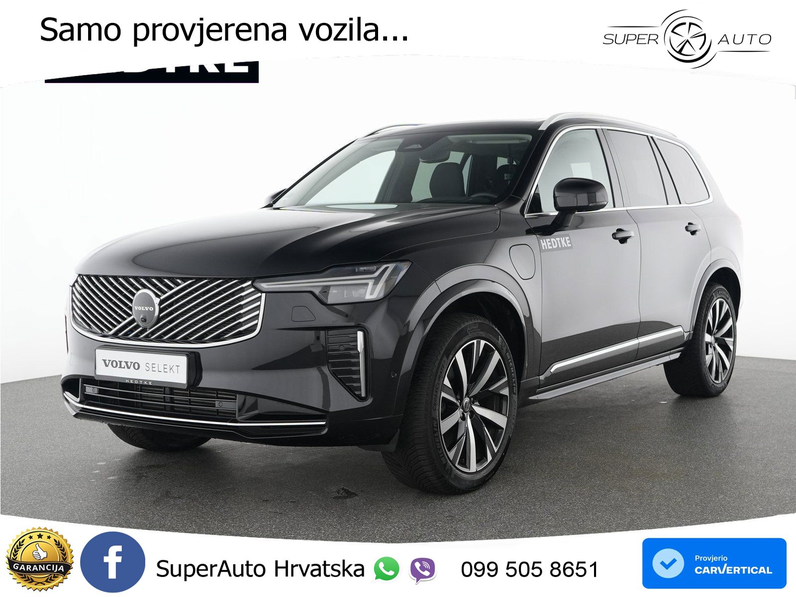 Volvo XC90 2.0 T8 AWD Automatic ACC+HEAD+4xGR SJED+360+PANO
