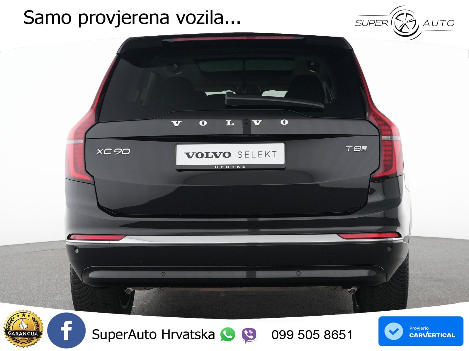 Volvo XC90 2.0 T8 AWD Automatic ACC+HEAD+4xGR SJED+360+PANO