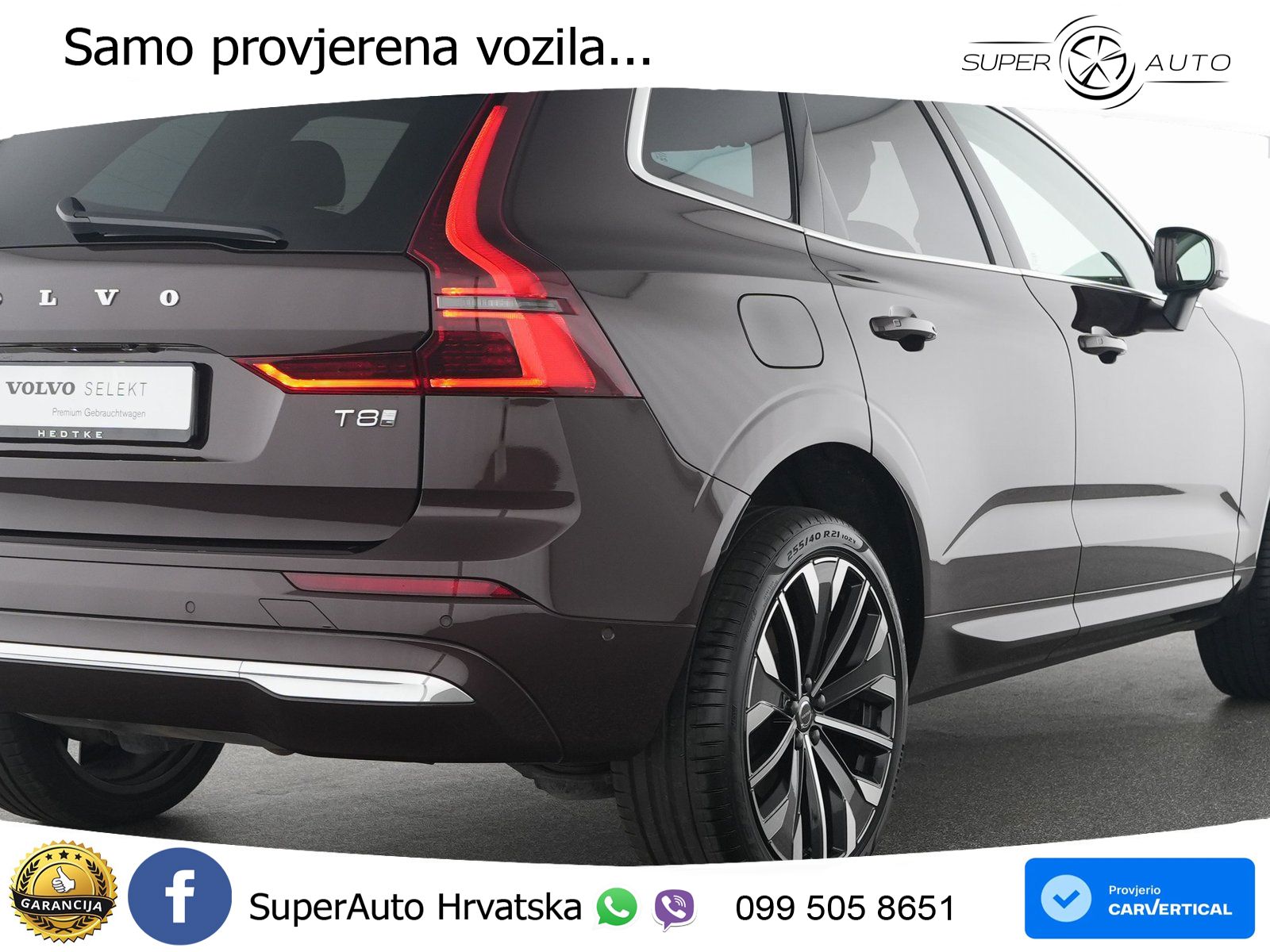 Volvo XC60 T8 AWD Geartronic LED+GR SJED+ACC