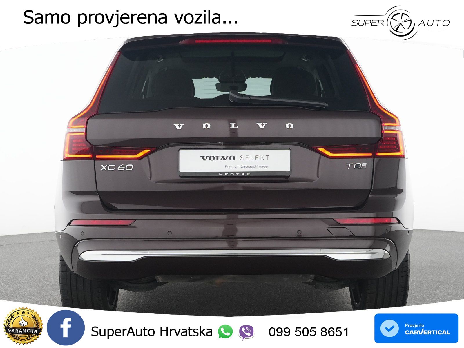 Volvo XC60 T8 AWD Geartronic LED+GR SJED+ACC