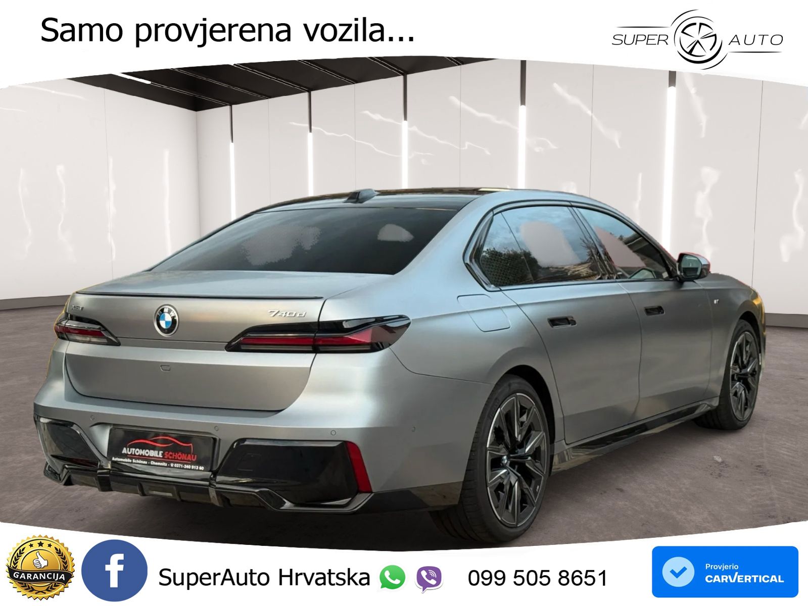 BMW 740d (299 KS) xDrive Steptronic M Sport LED+GR SJED+ACC