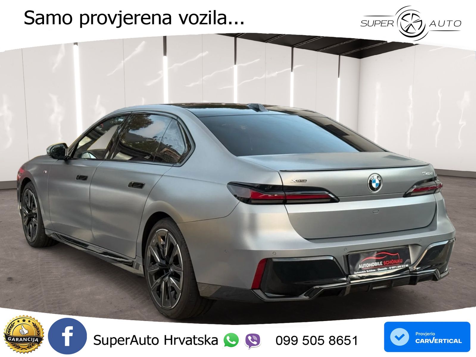 BMW 740d (299 KS) xDrive Steptronic M Sport LED+GR SJED+ACC