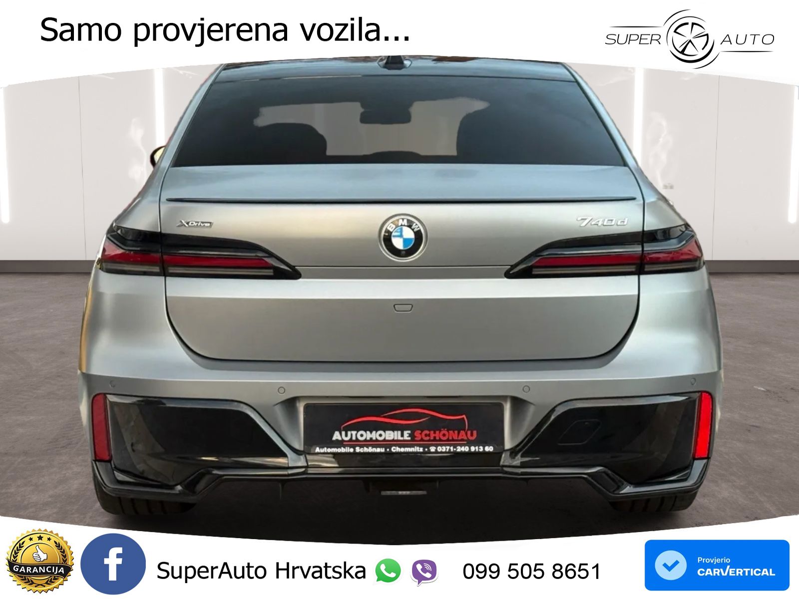 BMW 740d (299 KS) xDrive Steptronic M Sport LED+GR SJED+ACC