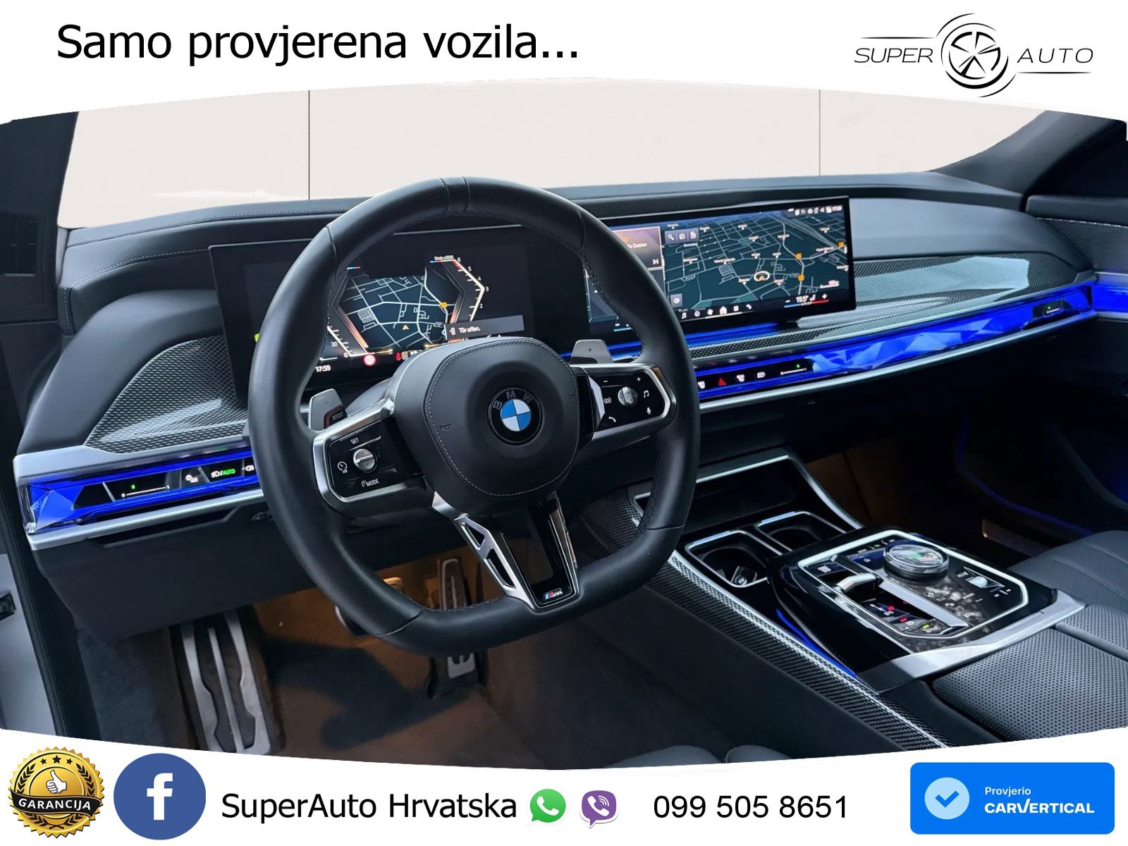 BMW 740d (299 KS) xDrive Steptronic M Sport LED+GR SJED+ACC