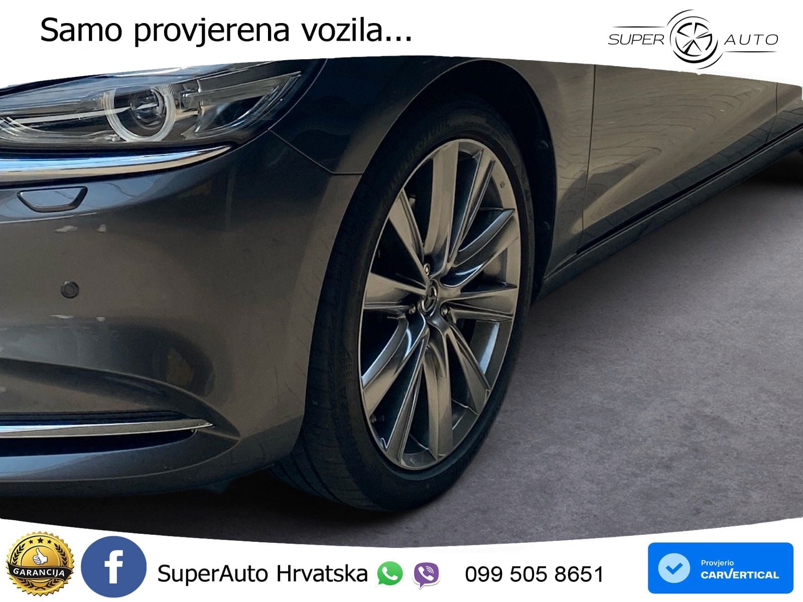 Mazda 6 Sport Combi  2.2 SKYACTIV-D (184 KS) LED+GR SJED+ACC