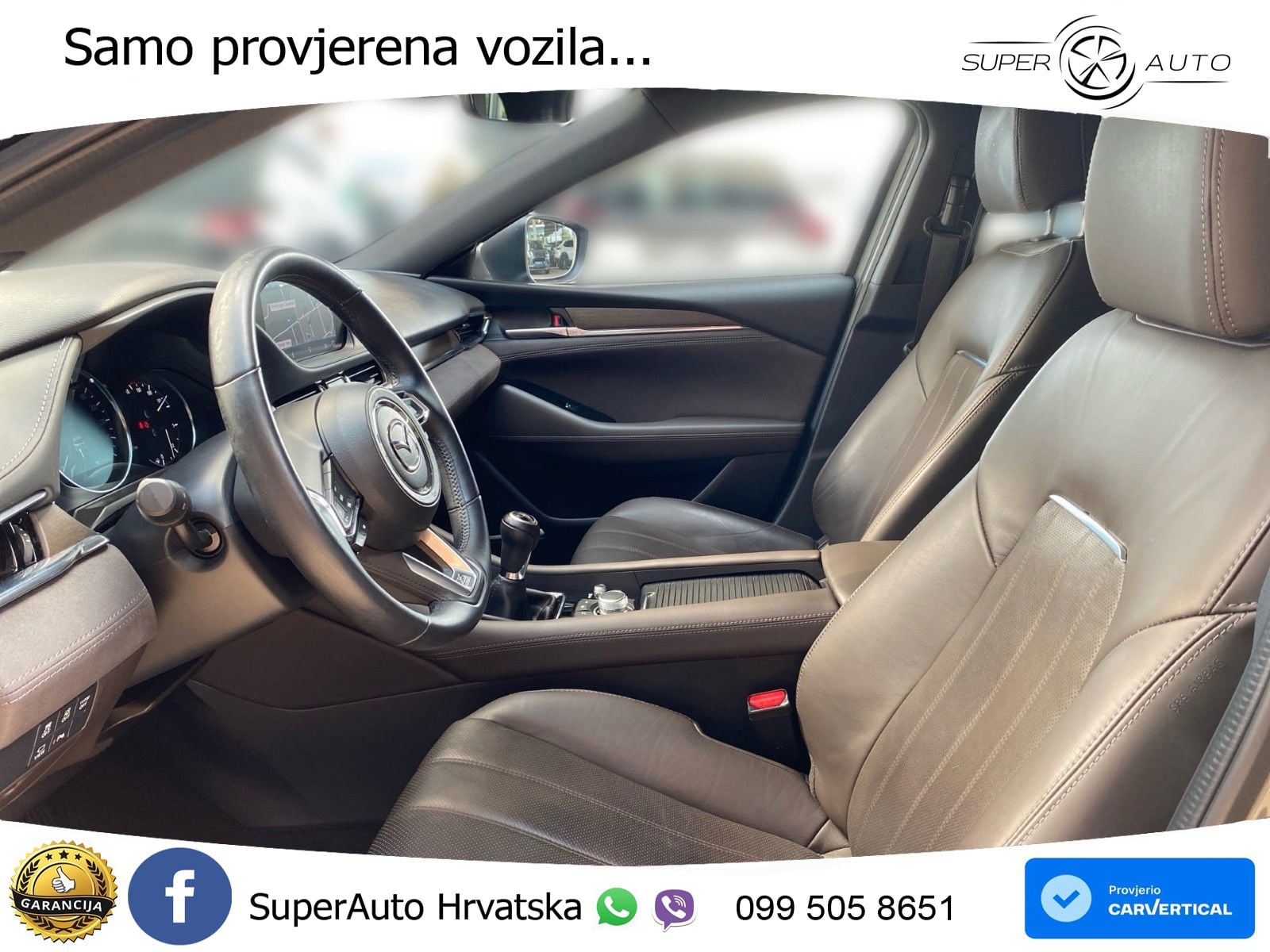 Mazda 6 Sport Combi  2.2 SKYACTIV-D (184 KS) LED+GR SJED+ACC
