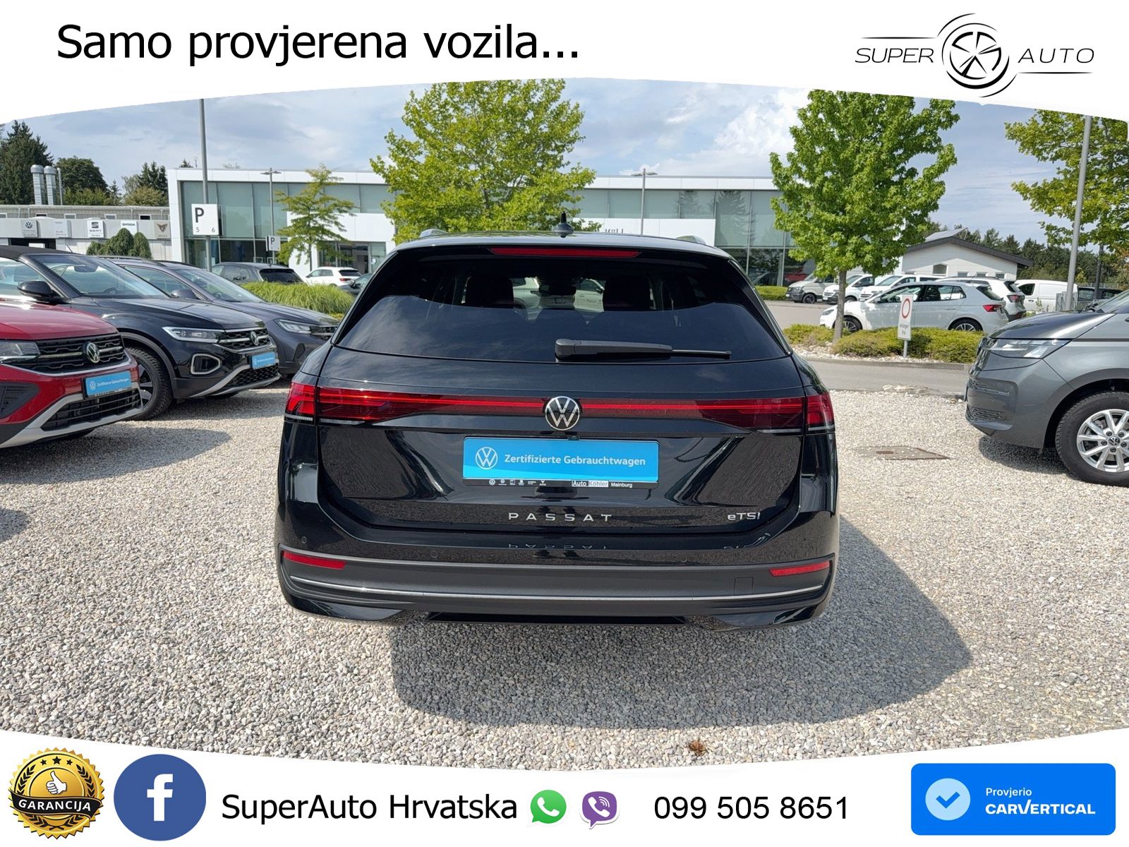 Volkswagen Passat Variant 1.5 eTSI (150 KS) DSG Business LED+GR SJED+ACC