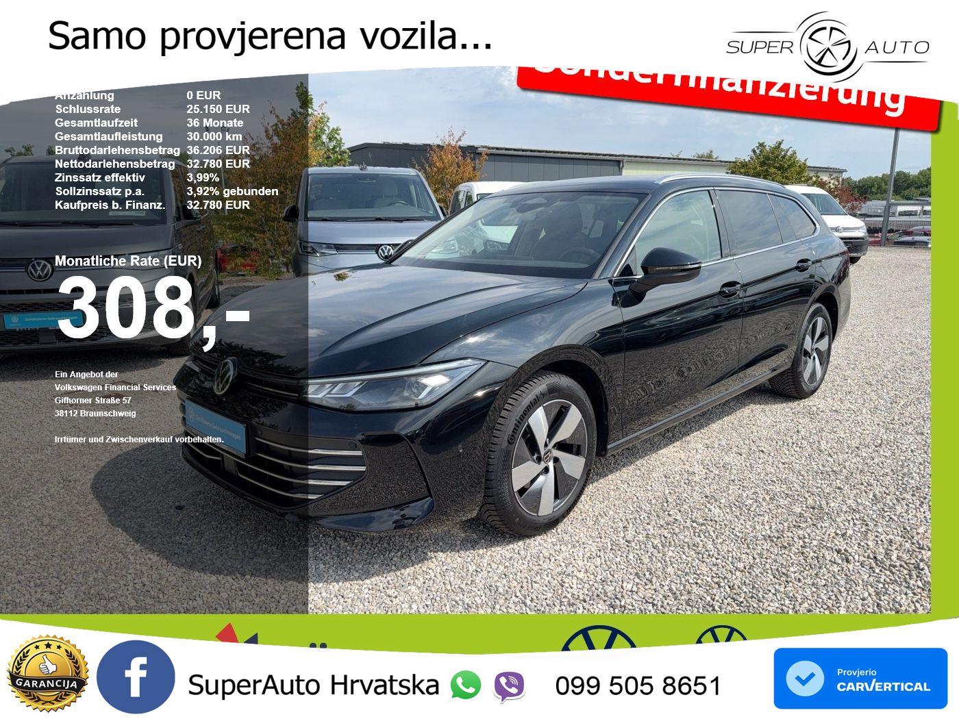 Volkswagen Passat Variant 1.5 eTSI (150 KS) DSG Business LED+GR SJED+ACC