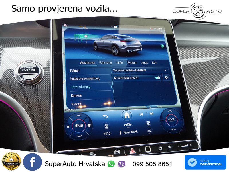 Mercedes GLC Coupe 450d (367 KS) 4MATIC 9G-TRONIC AMG ACC+GR SJED+360+PANO