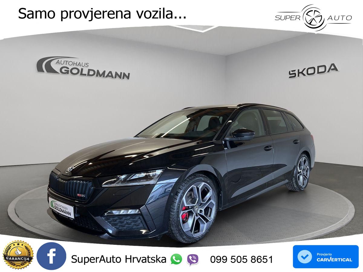 Škoda Octavia Combi RS 2.0 TDI (200 KS) DSG LED+GR SJED+ACC