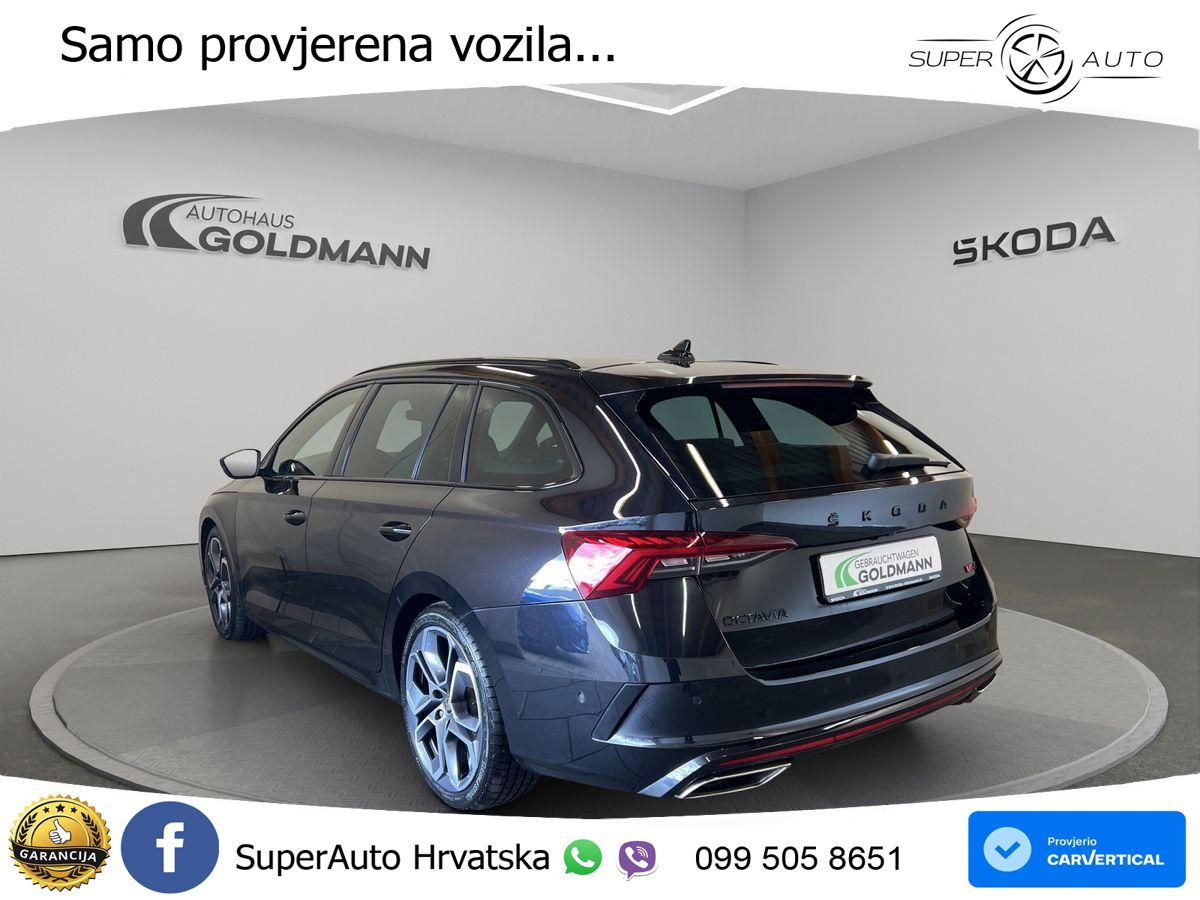 Škoda Octavia Combi RS 2.0 TDI (200 KS) DSG LED+GR SJED+ACC