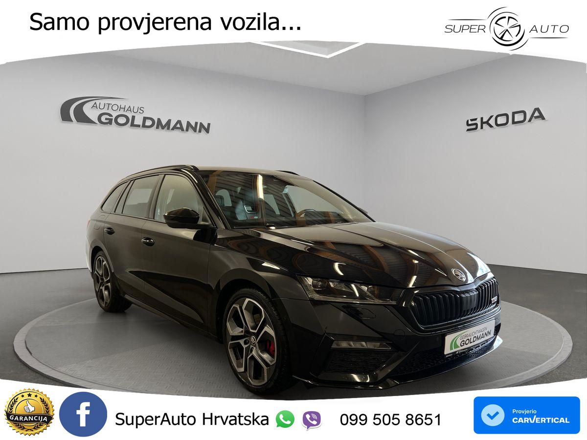Škoda Octavia Combi RS 2.0 TDI (200 KS) DSG LED+GR SJED+ACC