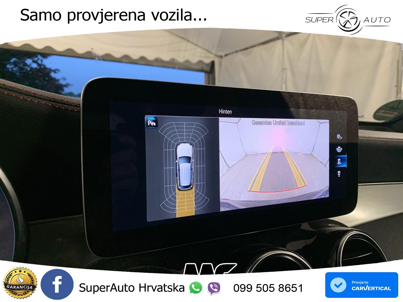 Mercedes AMG GLC 43 V6 (390 KS) 4MATIC TCT ZRAČNI+ACC+GR SJED+KAM