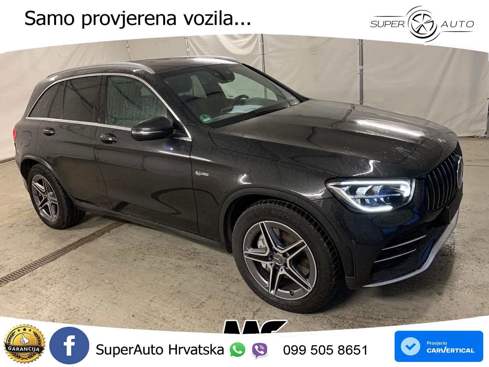 Mercedes AMG GLC 43 V6 (390 KS) 4MATIC TCT ZRAČNI+ACC+GR SJED+KAM