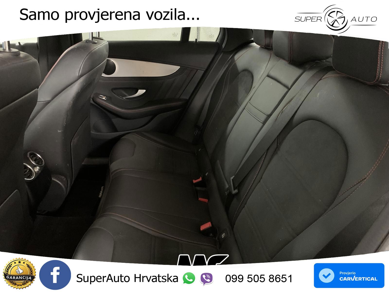 Mercedes AMG GLC 43 V6 (390 KS) 4MATIC TCT ZRAČNI+ACC+GR SJED+KAM