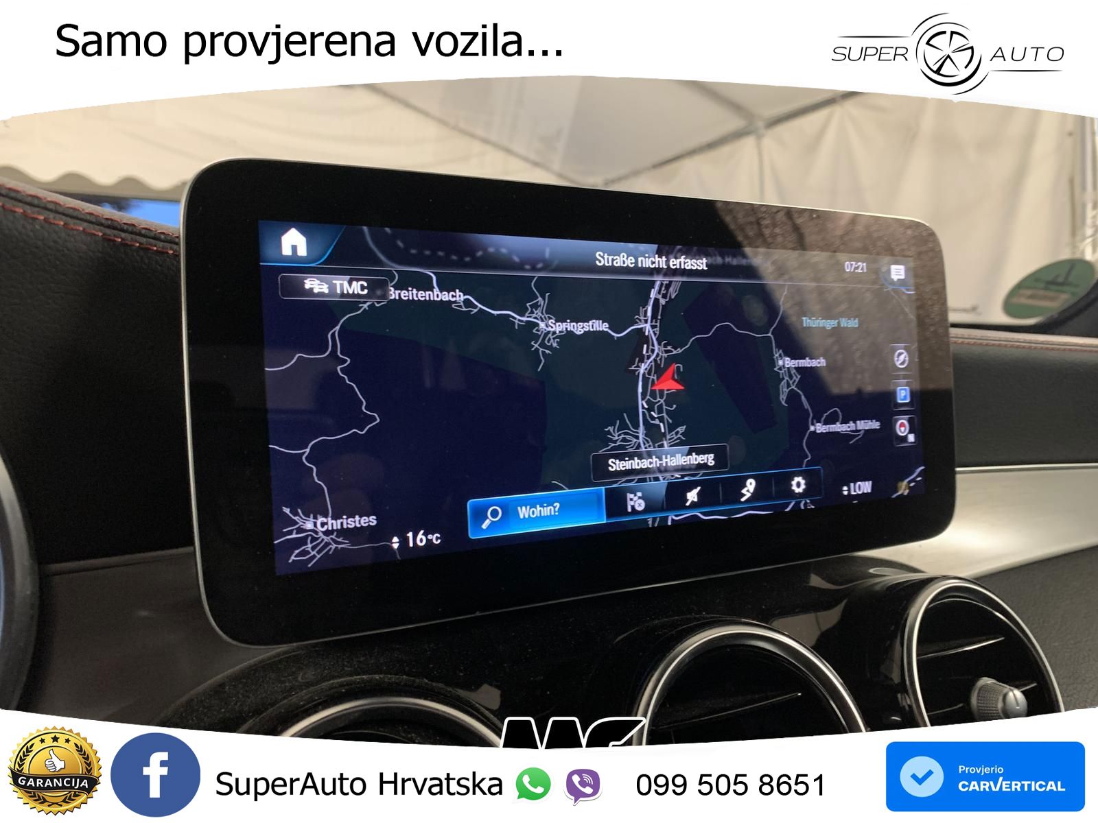 Mercedes AMG GLC 43 V6 (390 KS) 4MATIC TCT ZRAČNI+ACC+GR SJED+KAM