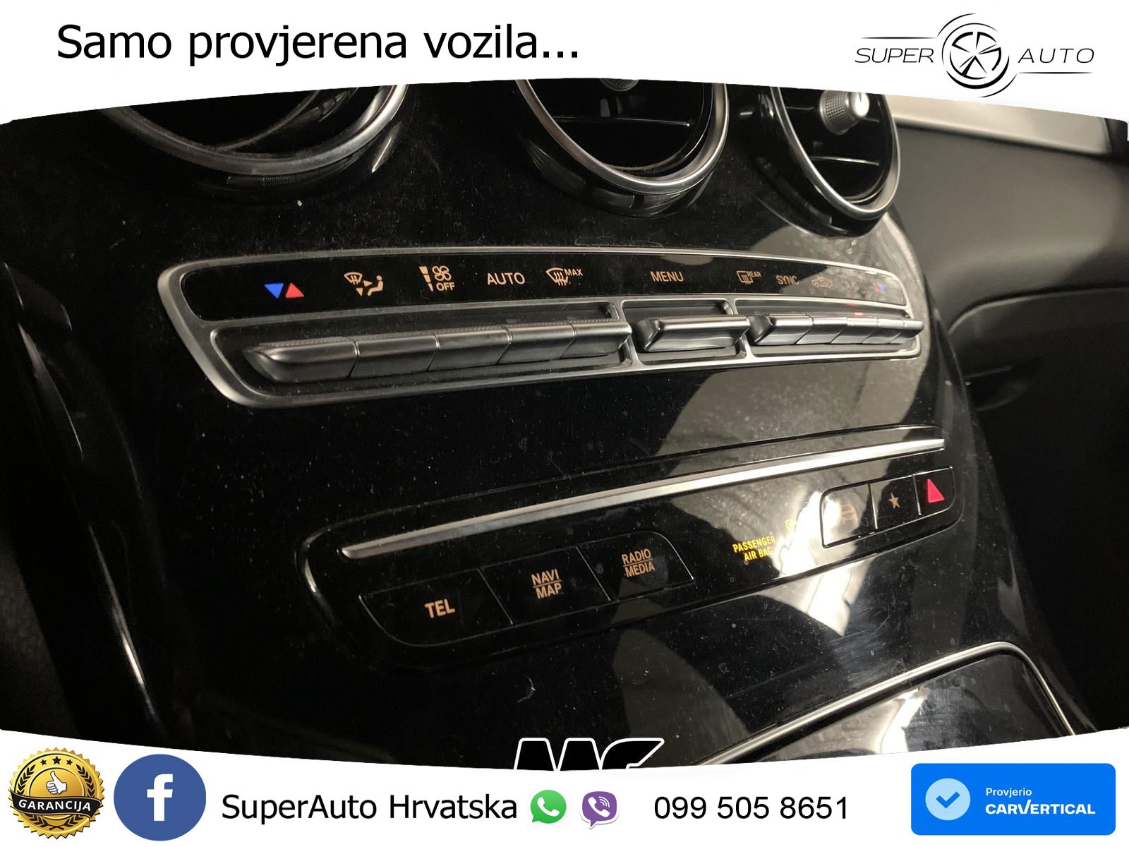 Mercedes AMG GLC 43 V6 (390 KS) 4MATIC TCT ZRAČNI+ACC+GR SJED+KAM