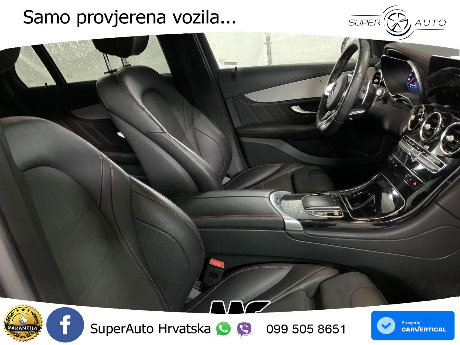 Mercedes AMG GLC 43 V6 (390 KS) 4MATIC TCT ZRAČNI+ACC+GR SJED+KAM