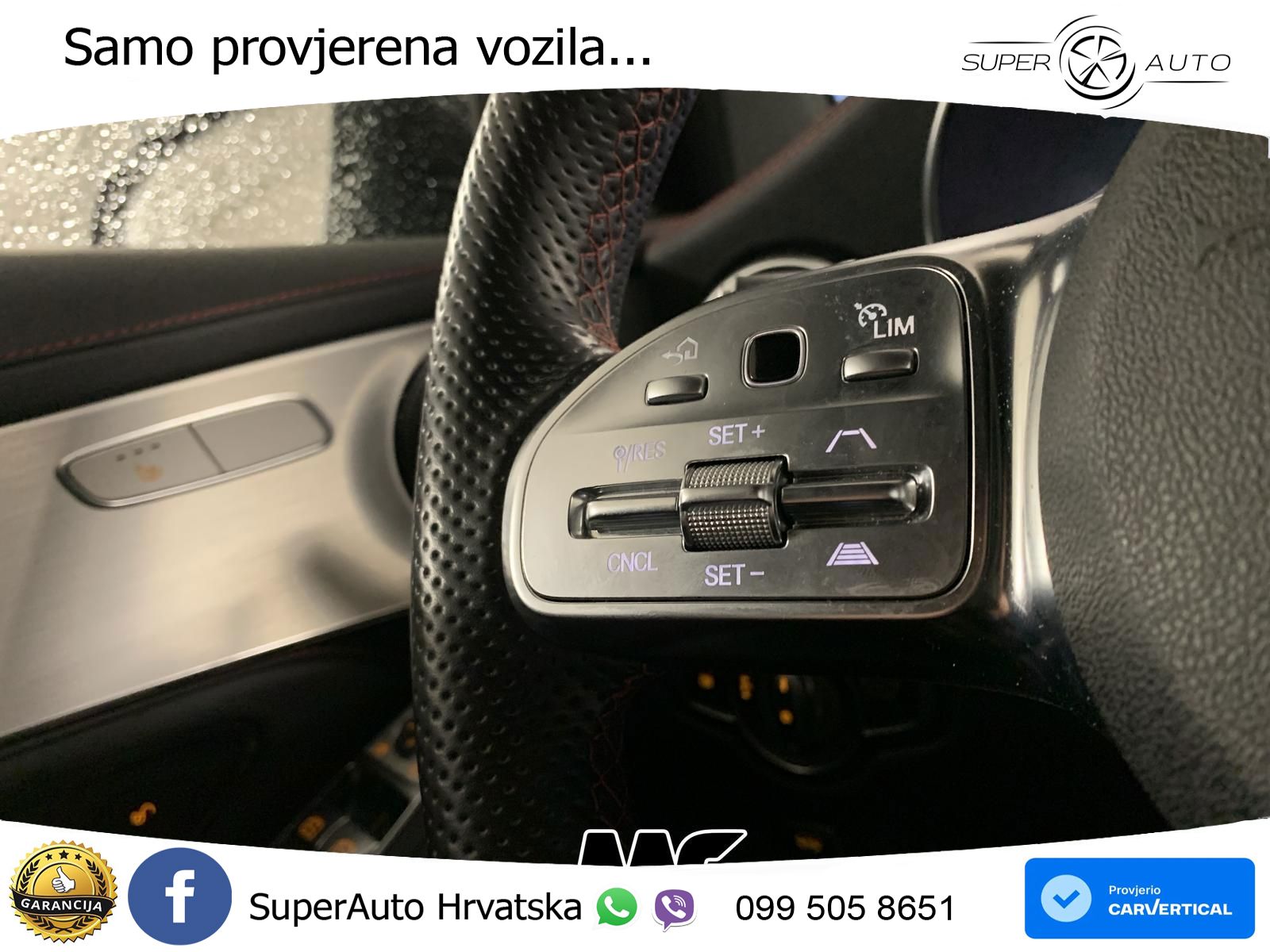 Mercedes AMG GLC 43 V6 (390 KS) 4MATIC TCT ZRAČNI+ACC+GR SJED+KAM