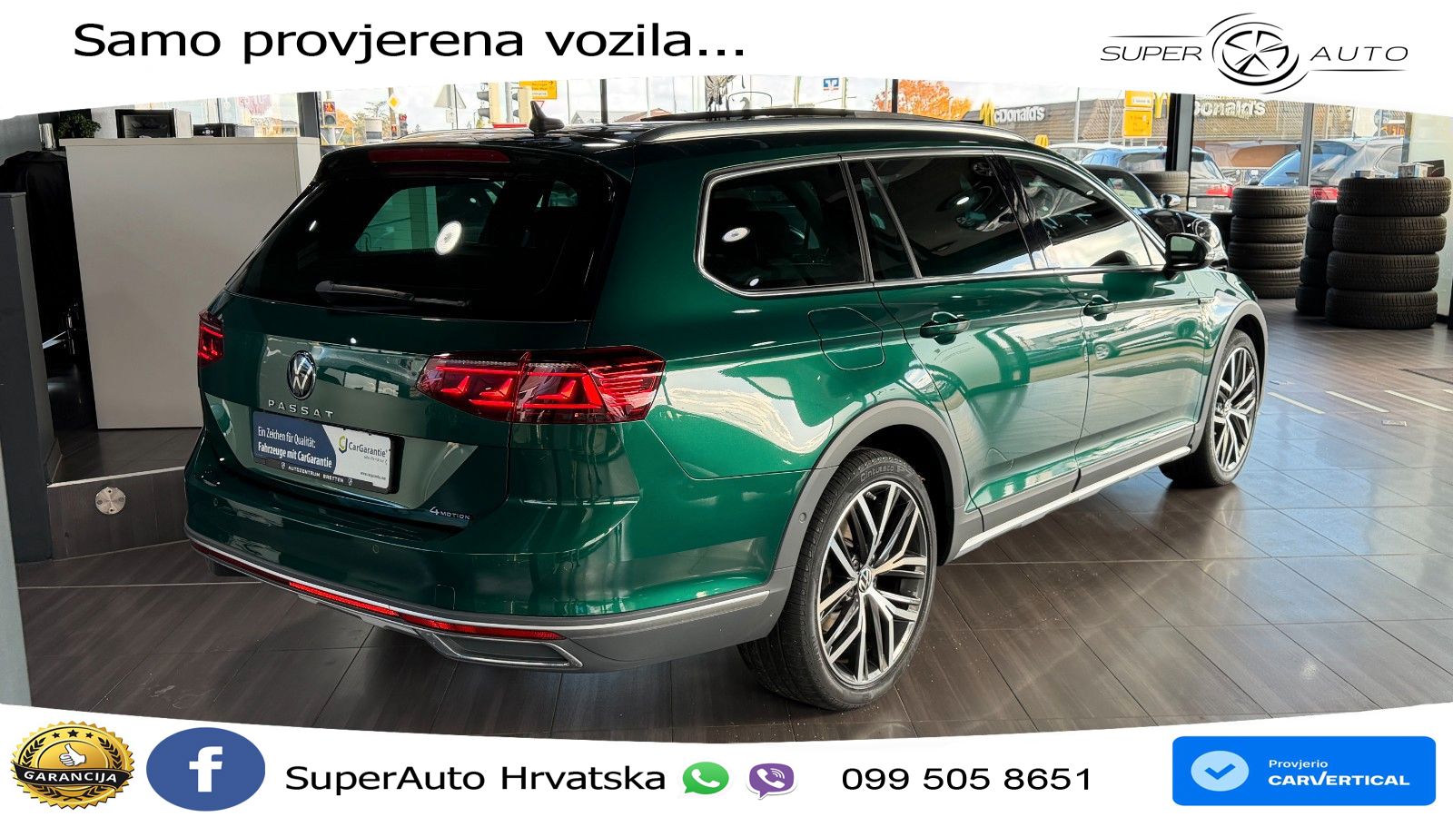 Volkswagen Passat Variant 2.0 TDI (200 KS) 4MOTION DSG LED+GR SJED+ACC